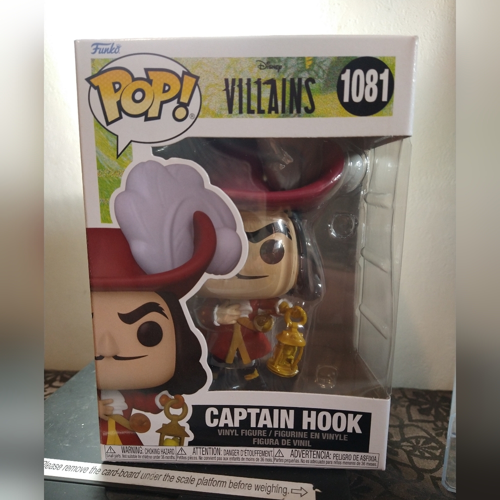 Funko pop Disney Villains Captain Hook
